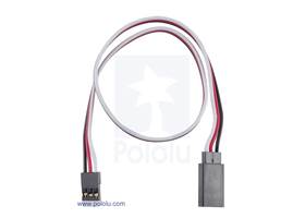 Servo extension cable  12 inch male - female